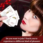 Naughty Sx Position Cards Game for Adult,Erotic Bedroom Poker Cards for Lover Couple,Couple's Card Game to Enhance Relationships on Date Night