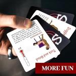 Naughty Sx Position Cards Game for Adult,Erotic Bedroom Poker Cards for Lover Couple,Couple's Card Game to Enhance Relationships on Date Night