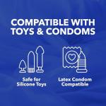 Water-Based Lubricant Travel Pack – 10 Single-Use Sachets, Long-Lasting Personal Lube for Men Women Couples - Non-Staining, Perfect for On-The-Go Comfort