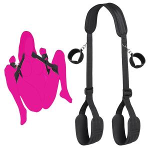 Fuzzy Hand Cuff Set Handcuffs for Adults Grownups Bedroom Bondaged Tie Downs Kit Bondage Gear & Accessories Sex Hand Cuff Bracelets Sex Tie Up Set Women Bed Restraint for Queen Sized Bed Sweater