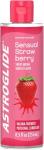 Astroglide Strawberry Flavored Personal Lubricant (8.5oz), Lube for Men, Women and Couples, Delicious Flavor, Hypoallergenic, Vaginal Safe, Condom Compatible