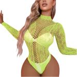 Famstar Sexy Lingerie for Women Naughty Fishnet Lingerie Set Bodysuit Outfits Teddy Sheer Mesh Erotic