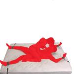 Bondage Gear & Accessories Handcuffs for Grownups Bedroom Bondaged Bed Tie Downs BDSM Sex Bondage Restraints Rope Kit Fuzzy Hand Cuff Set for Adults Bedroom Bed Restraint for Queen Sized Bed Sweater