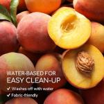 Astroglide Peach Flavored Personal Lubricant (8.5oz), Lube for Men, Women and Couples, Delicious Flavor, Hypoallergenic, Vaginal Safe, Condom Compatible