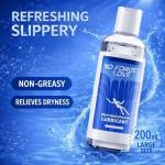 Water-Based Personal Lubricant for Men & Women | Smooth, Long-Lasting & Non-Sticky Intimate Gel | Condom Safe, Toy Compatible, Easy to Clean, Gentle & Moisturizing Formula for Sensitive Skin & Couples