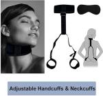 BDSM Sex Bed Restraints for Ankles and Wrist Bar Couple Fuzzy Handcuffs for Grownups Bedroom Bondaged Tie Downs Kit Bondage Gear & Accessories Sex Hand Cuff Bracelets Sex Tie Up Set Women Sweater