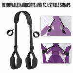 AIRLTUKY BDSM Sex Bed Bondage Restraints Rope Kit Toys Sexy Fuzzy Handcuffs Hand Cuff Set for Adults Grownups Bedroom Thigh Restraints Bondaged Tie Downs Kit Bondage Gear & Accessories Straps Sweater