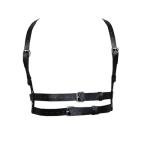 Dicosky Adjustable Men's Bondage Harness,PU Leather Chest Strap Suspenders for BDSM,SM Fetish,Gothic Stage Performance,Punk Clubwear&Gay Cosplay Costume Valentine's Day
