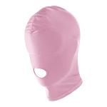 Womens Sexy Faceless Mask, Mens Full Face Mask, Mouth Opening Built-in Blindfold Head Cover, Elastic Breathable, Sexy Costume Accessories for Lingerie Party, Prank Prop for Halloween Cosplay, Pink