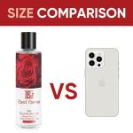 BED GAME Water-Based Rose Flavored Lubricant Personal Lube for Men, Women, and Couples, Massage Gel PH Balanced Massage Oil with Non-Sticky Natural Travel Sized Lube - 6.8 Fl Oz