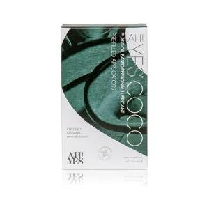 AH! YES® Coco Coconut Oil Based Personal Lubricant | Nourishing & Long-Lasting for Vaginal Dryness | Certified Organic | Natural Alternative to Silicone Lubricants (6 x 0.17fl oz Applicators)