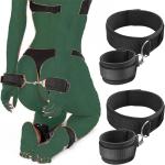 GAOLUWAN Fuzzy Hand Cuff Set Handcuffs for Adults Grownups Bedroom Bdsm Sex Bed Bondage Restraints Kit Straps Toys Set Bondaged Bed Tie Downs Sex Blindfold Positions Bondage Gear & Accessories Sweater