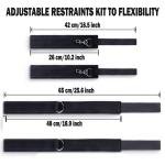 GAOLUWAN Fuzzy Hand Cuff Set Handcuffs for Adults Grownups Bedroom Bdsm Sex Bed Bondage Restraints Kit Straps Toys Set Bondaged Bed Tie Downs Sex Blindfold Positions Bondage Gear & Accessories Sweater