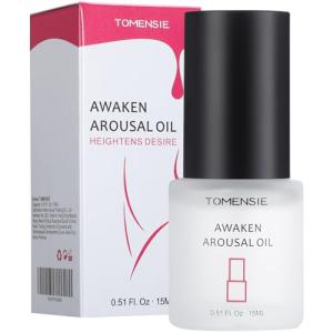Intense Fast Orgasmic Oil, Natural Organic Formula Awaken Excite & Arousal Oil with Stimulating Tingling Sensation, Enhances Intimate Experiences for Women Pleasure Enhancer
