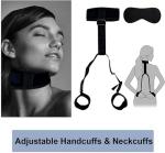 GAOLUWAN Bdsm Sex Bed Bondage Restraints Kit Straps Sex Ties for Ankles and Wrists Sexy Fuzzy Hand Cuff Set Handcuffs for Adults Grownups Bedroom Bracelets for Women Bondage Gear & Accessories Sweater