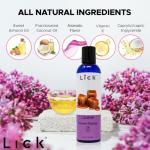 Lick Caramel Flavored Massage Oil – Warm Dessert Edible Massage Oil with Vitamin E, Smooth Body-Safe Texture for Intimate Couples Massage & Relaxation, 4 oz