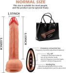 New Toys for Women Adult Toy for Women Realistic Silicone Wand Thrusting Stimulation with Strong Suction Cup for Hands-Free Play Electric Adult Tools for Women Waterproof Pleasure Toys