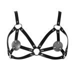 Punk Leather Belts for Women Body Waist Chain Harness BDSM Lingerie Bondage Belt Goth Fashion Accessories，bondage harness，harness top，body harness women goth，harness belts for woman