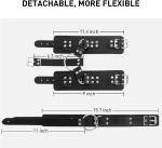 Sex Resistance Bands Women Bed Bondage Restraints Rope Kit Sex Leather Bondage Gear & Accessories Toys Straps Cuffs Furniture Sexy Fuzzy Handcuffs Hand Cuff Set for Adults Grownups Bedroom Sweater