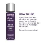 Cosmopolitan X plusOne Coco Motion Water Based Lube Personal Lubricant with Natural Coconut Massage Oil, Happy Anal Lube Sex for Couples, Smooth Water Based Lubes for Sex