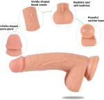 7 inch Adult Tool for Women Today Rabbit Ears Pleasure Toy for Women Silicone Machine with Powerful Suction Realistic Handheld Popular for Her