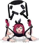 BDSM Bondage Rope Kit with Sex Blindfold and Handcuffs for Grownups Bedroom Sex Bed Bondage Restraints Fuzzy Hand Cuff Set for Adults Bedroom Bondaged Tie Downs Kit Bondage Gear & Accessories Sweater