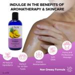 Lick Pineapple Passion Flavored Massage Oil – Sweet, Tropical, Body Safe for Intimacy & Romance, 8 oz