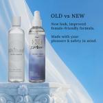 Shibari Water-Based Personal Lubricant for Women & Couples pH-Balanced Intimate Lube, Unscented, Clean Formula, Toy-Safe & Condom-Safe, Made Without Parabens, Glycerin, and Hormones, 8 Fl Oz