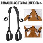 BDSM Sex Bed Bondage Restraints Kit Toys Rope Straps Set Couple Sex Fuzzy Hand Cuff Set Handcuffs for Adults Grownups Bedroom Positions Bracelets for Women Men Male Bondage Gear & Accessories Sweater