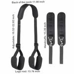 BDSM Sex Bed Bondage Restraints Kit Toys Rope Straps Set Couple Sex Fuzzy Hand Cuff Set Handcuffs for Adults Grownups Bedroom Positions Bracelets for Women Men Male Bondage Gear & Accessories Sweater