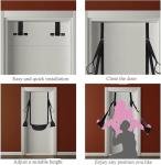 Sex Furniture Door Swing for Adults Bedroom Hold to 300Lbs Sex Furniture for Couples Doorway Bondage Gear & Handcuffs for Grownups Bedroom for Couples Adult Swing Yoga Sweater FJ3