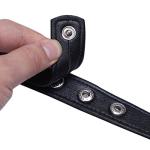 YiZYiF Men's Adjustable Leather Body Chest Harness Belt Clubwear with Fancy Buckles X-Style One Size