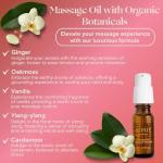 Foria Passion Play Kit - Organic, All-Natural Travel Set Designed for Women - Awaken Oil & Massage Body Oil