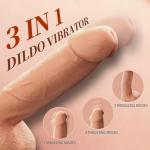 2026 Adult Tools for Women and Beginner 9 Inch Thrusting Stimulation Realistic Silicone Womens Toys Classic Wand with Strong Suction Cup for Hands-Free Play Outdoors or at Home HED15