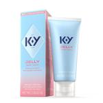 K-Y Jelly Water Based Lube For Sex, Anal Lube, Non-Greasy Water Based Personal Lubricant, pH Friendly Sex Lube Can Be Used With Sex Toys For Women & Male Sex Toys, Condom Friendly Personal Lube, 2 oz