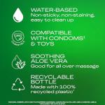 Durex Massage & Play 2 in 1 Lubricant, 6.76 oz., Soothing Touch with Aloe Vera