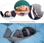 Mudder Blindfold Eye Mask Shade Cover for Sleeping with Nose Pad, 10 Pack