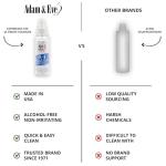 Adam & Eve Sex Toy Cleaner, 4 In 1 Pure And Clean Misting Spray, Fast Acting Misting Spray For Adult Toys, Vibrators, Dildos, Fresh Scent, Water Based Formula Perfect for Gifting, No Residue, 4 oz