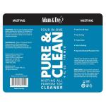 Adam & Eve Sex Toy Cleaner, 4 In 1 Pure And Clean Misting Spray, Fast Acting Misting Spray For Adult Toys, Vibrators, Dildos, Fresh Scent, Water Based Formula Perfect for Gifting, No Residue, 4 oz