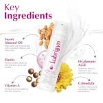 Lubrigyn - Cream for Feminine Care, Fusion of Natural Oil-Based Moisturizing Intimate Lubricant with Hyaluronic Acid and Fitoextract Bioactive for Easing Dryness and Enhancing Comfort, 1.7 fl oz