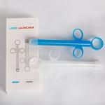 Lube Applicator Injectors with 10ml Precise Scales, Pack of 2 Safe Sex 6.5” Anal Lubricant Shooter Reusable Durable Use, Sexual Tools Anal Lube Applicator for Men Women & Couples