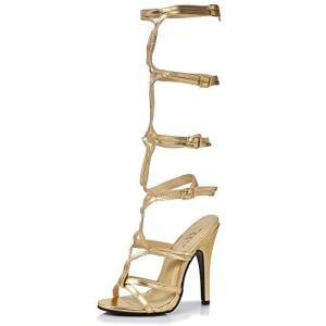 Ellie Shoes Women's 510 Sexy Gladiator Sandal, Gold, 7 M US