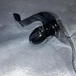 Latex Hood with Eye Patch and Braids, Sex Face Mask with Zipper and Plait, for BDSM, Party, Cosplay, Holiday (S)