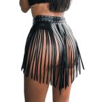 LYWBYXGS Full Cage Bra Body Chest Harness Lingerie Set for Women Stockings Garter Belt BDSM-Gear Fetish Bondage Waist Suspender Belt (Color : Leg Harness, Size : Adjustable)