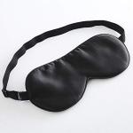Tim & Tina 100% Silk Sleep Mask Comfortable,Super Soft Blindfold Eye mask Block Light for Sleeping,Shift Work,Naps,Travel,Yoga with Adjustable Strap (Black)
