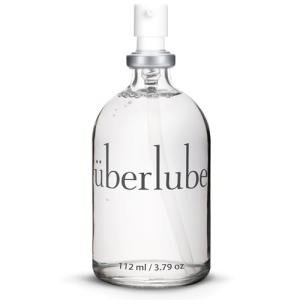 Uberlube Premium Silicone Lube (3.79 Fl Oz.) Unscented, Long Lasting Sex Lube, Waterproof, Ultra Smooth Performance, Personal Lubricant for Privacy & Toys, Vaginal & Anal Use, OBGYN Recommended