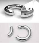 Men's Metal Magnetic Ring, Stretching Exercise Magnetic Ring-A357 (50mm)