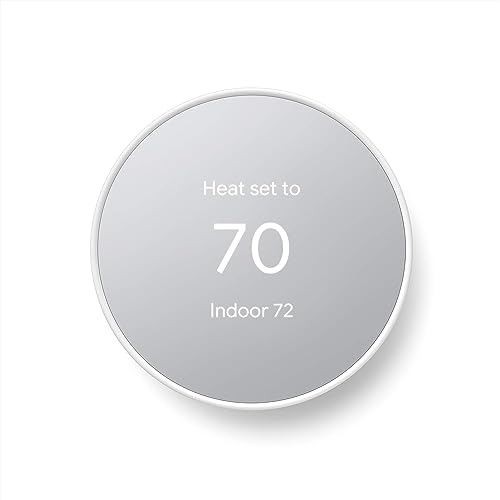 Google Nest G4CVZ Smart Thermostat - Snow