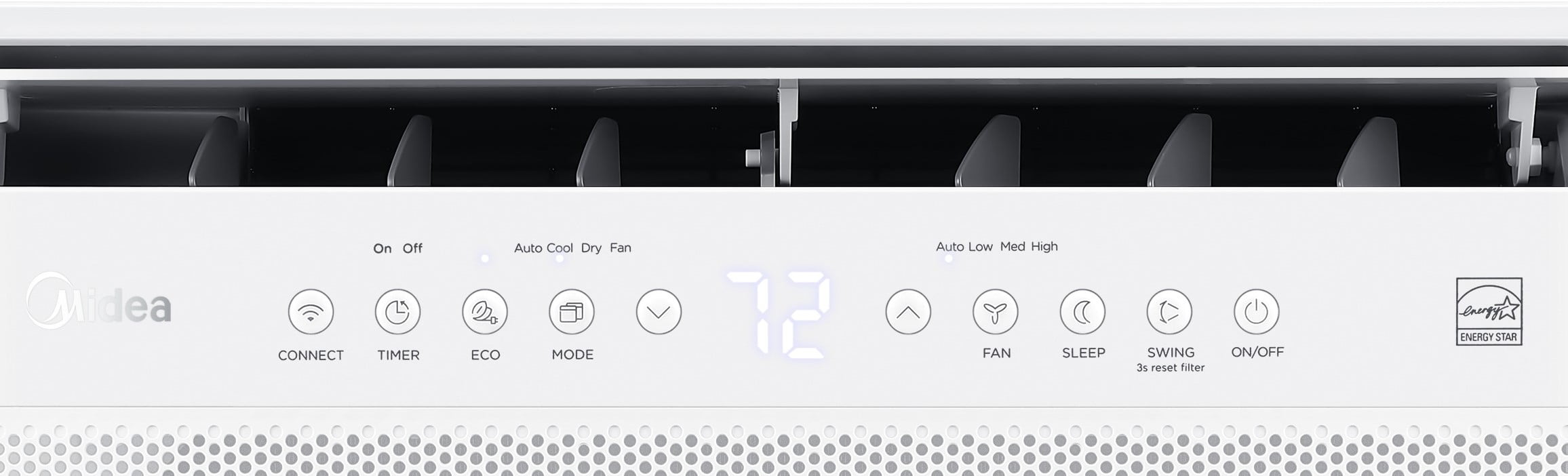 Midea 8,000 BTU Smart Window Air Conditioner