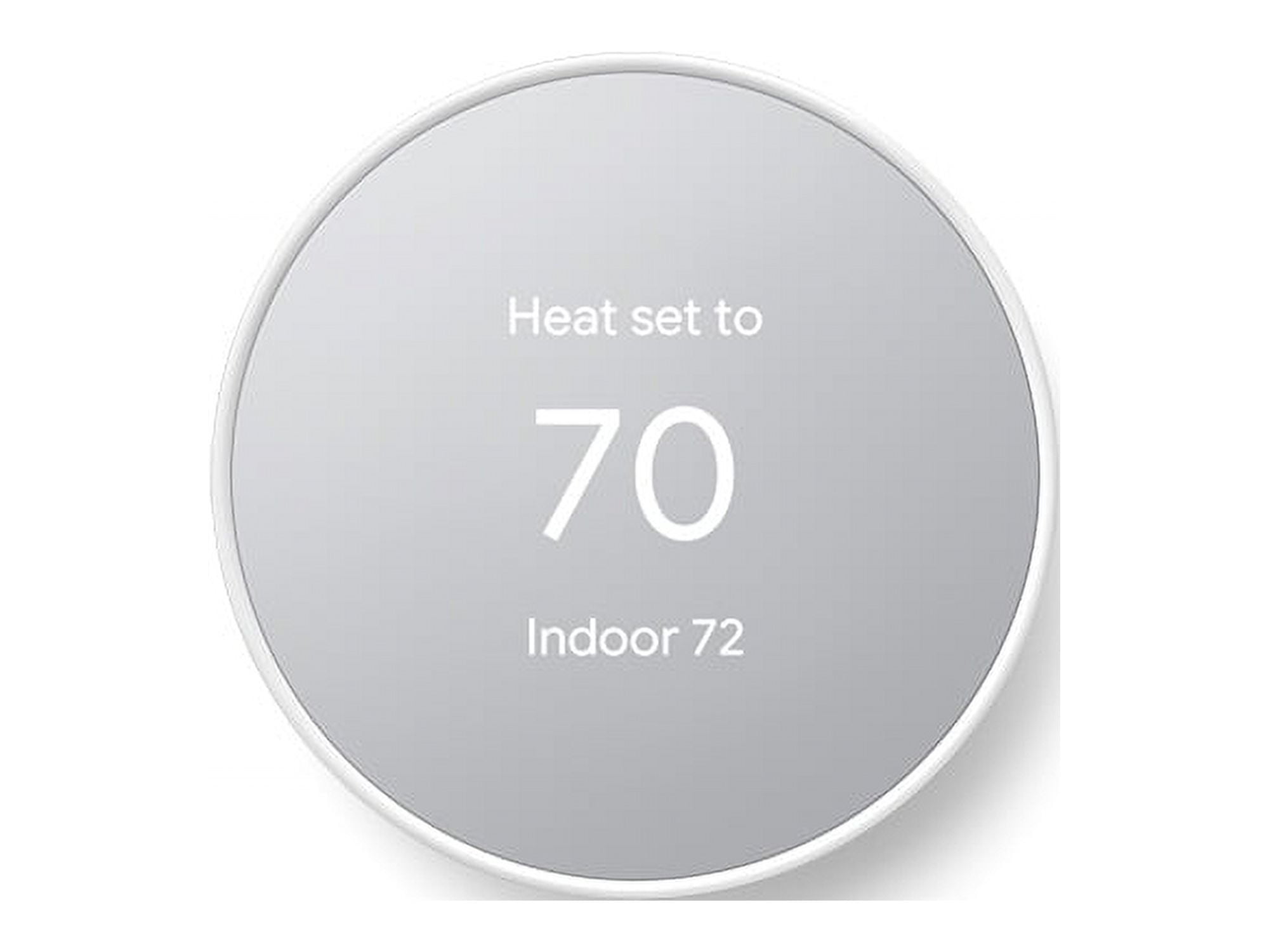 Google Nest Smart Thermostat - Snow Color